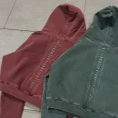 Screen Print French Terry Heavy Weight Pullover Washed 500 GSM Cotton Cropped Boxy Hoodie